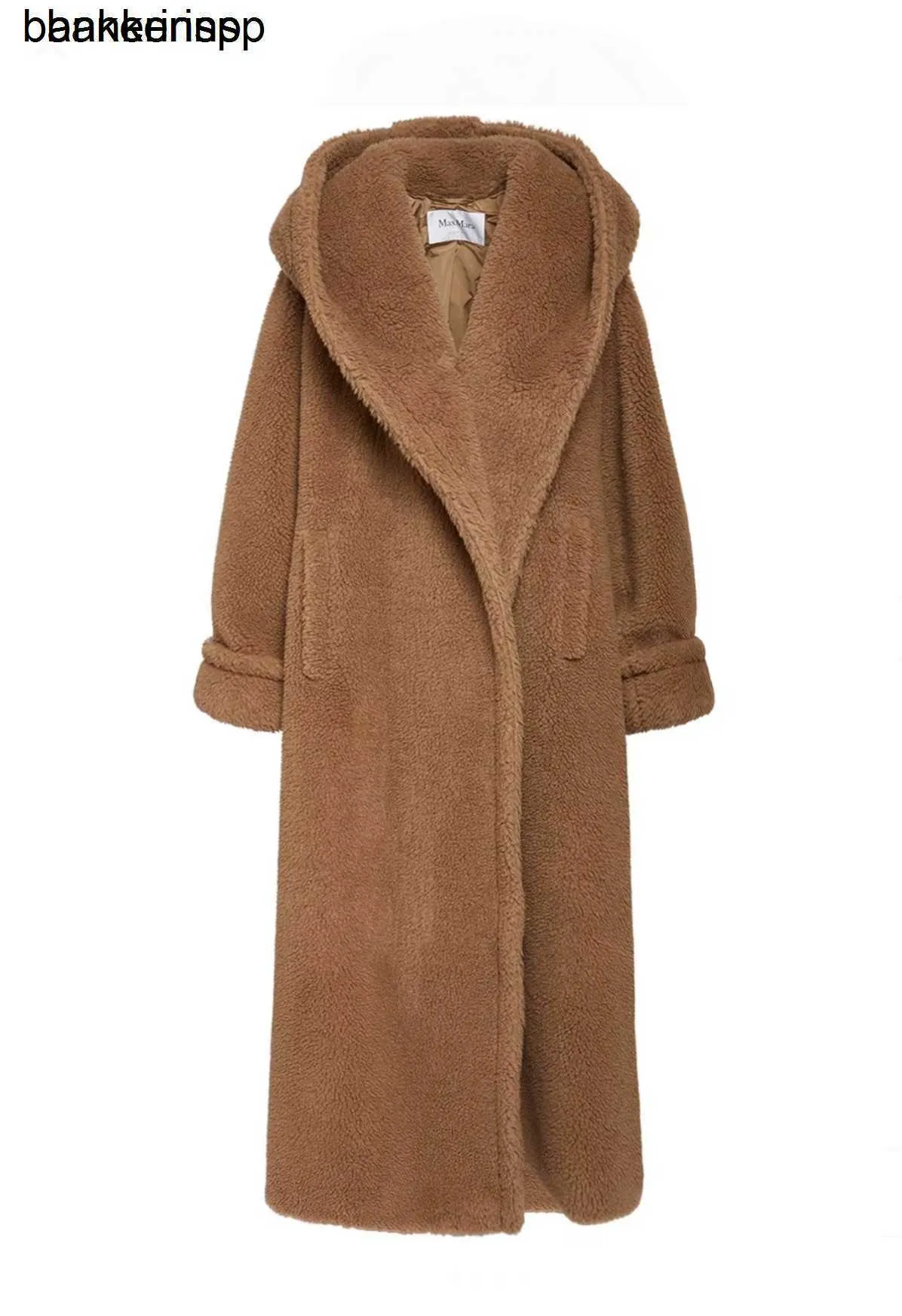 Luxe jas Maxmaras wollen jas Alpaca hetzelfde materiaal Maxmara herfst/winter nieuw APOGEOPIEG