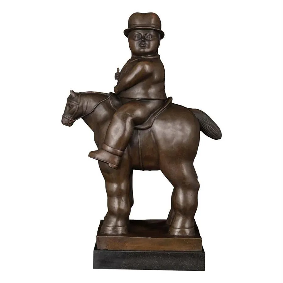 Fernando Botero Statua in bronzo scultura astratta arte moderna scultura decorazione della casa accessori arredamento statua in bronzo decorativo347F