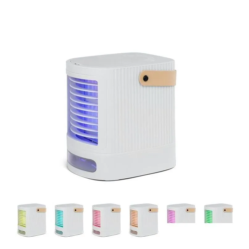 Other Home Appliances Portable Desktop Cooling Fan Personal Table Evaporative Air Conditioner For Small Room Office Cam Drop Delivery Dhpsd