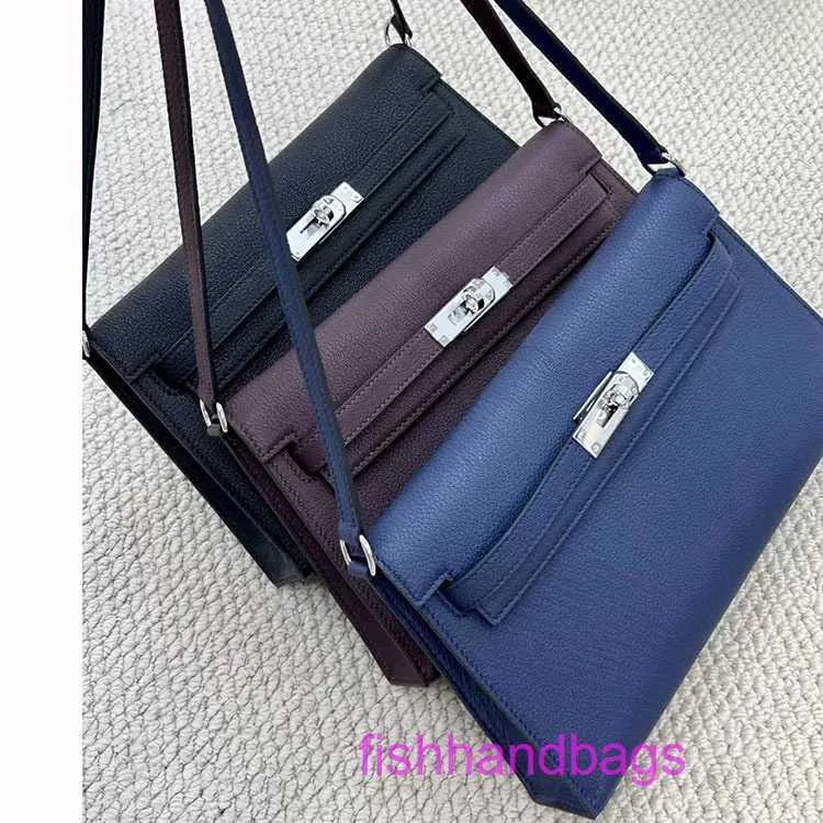 Top original atacado Kailys sacolas loja on-line Bolsa de hardware de aço de couro de cabra de alta qualidade top elegante e versátil com logotipo real