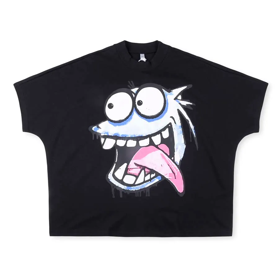 24SS TシャツBlutoSatire Billdog Wimpy Kid Tee TシャツティーティープリントTシャツ1品質のヒップホップティー6スタイル