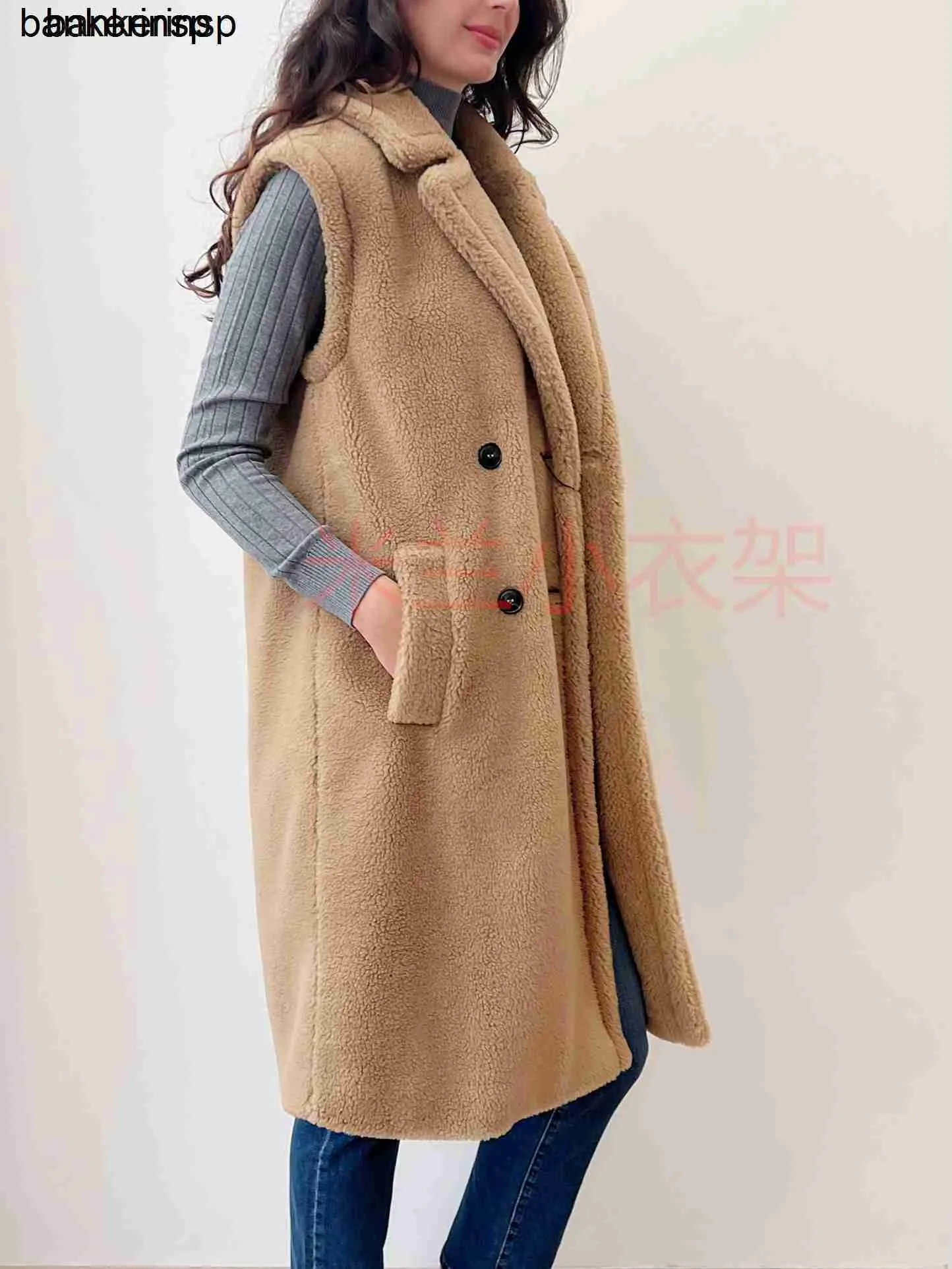 Manteau de luxe en laine d'alpaga Maxmaras, même matière, magasin d'italie Maxmaras, automne/hiver 2022, gilet mi-long Marella, JMFM