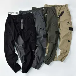 Designer Men`s Stones Island Cargo Pants Dad Leggings Work Pants Loose Size Wide Leg Harlan Pants Casual Radish Pants Autumn and Winter Pocket Work Sports Pants h99