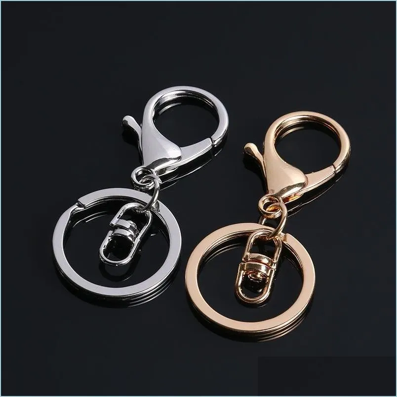 Nyckelringar Bröllopsgåvor 3D -bil Motorcykel Beautifly Bicycle Chain Ring Keychain Keyring Sier Plated Cool Drop Delivery Jewely DHST5