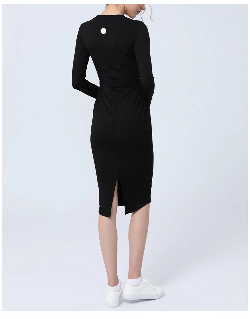 LU-1782 Stylish slim-fit Long dress Trend women