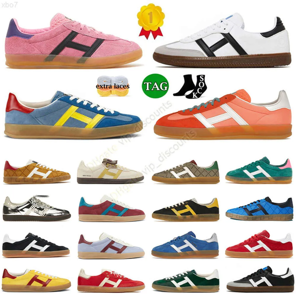 Top Designer Low Gazelle OG Vegan Platform Sneakers Scarpe casual per uomo Donna Rosa Blu Velvet Bone Onyx Nero Bianco Scarpe da ginnastica Sport Spedizione gratuita