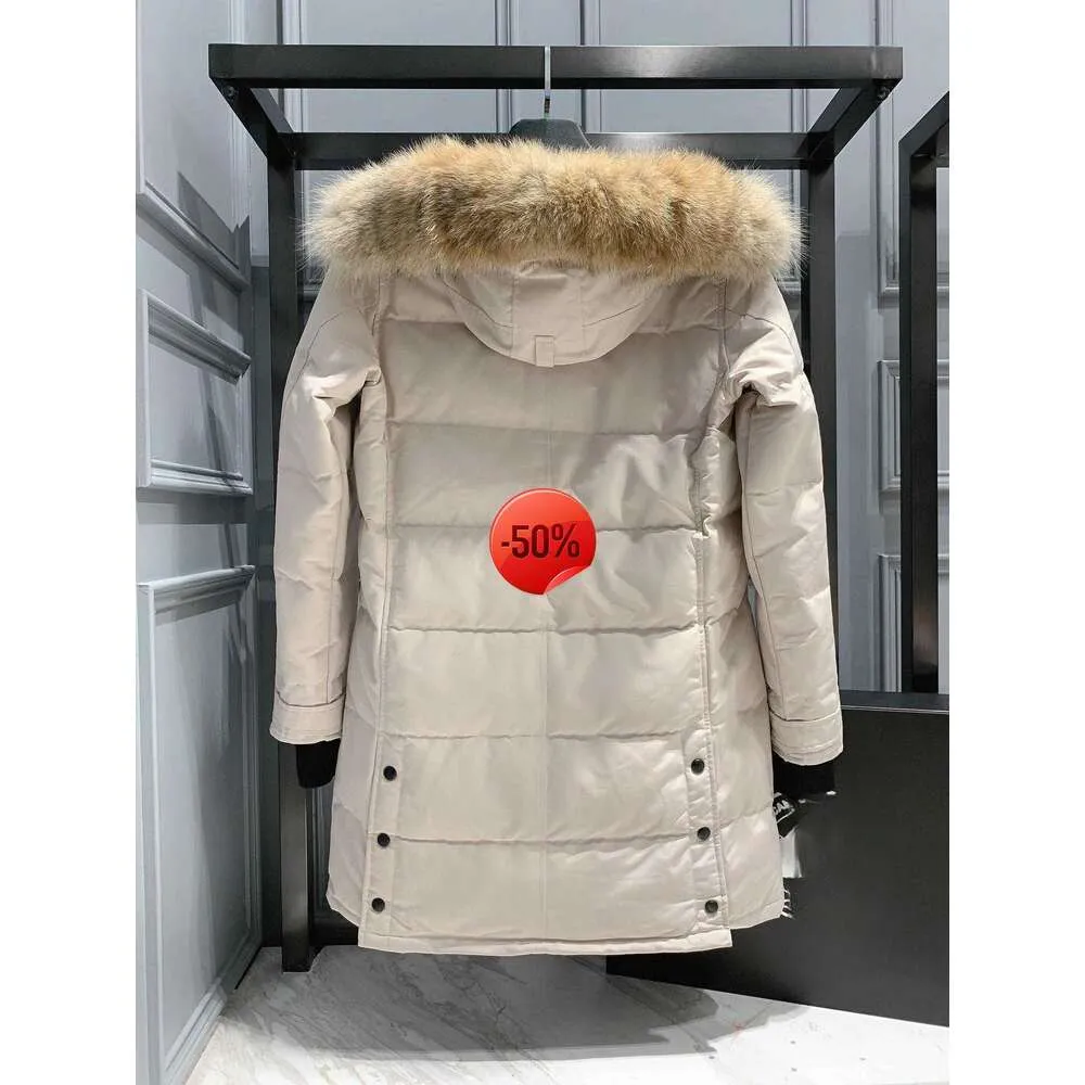 Christmas Discount ~Men's Down Parkas Designer hoodie Goose Mid Length Version Puffer Jacket Winter Thick Warm Coats Womens Windproof Streetwear C5