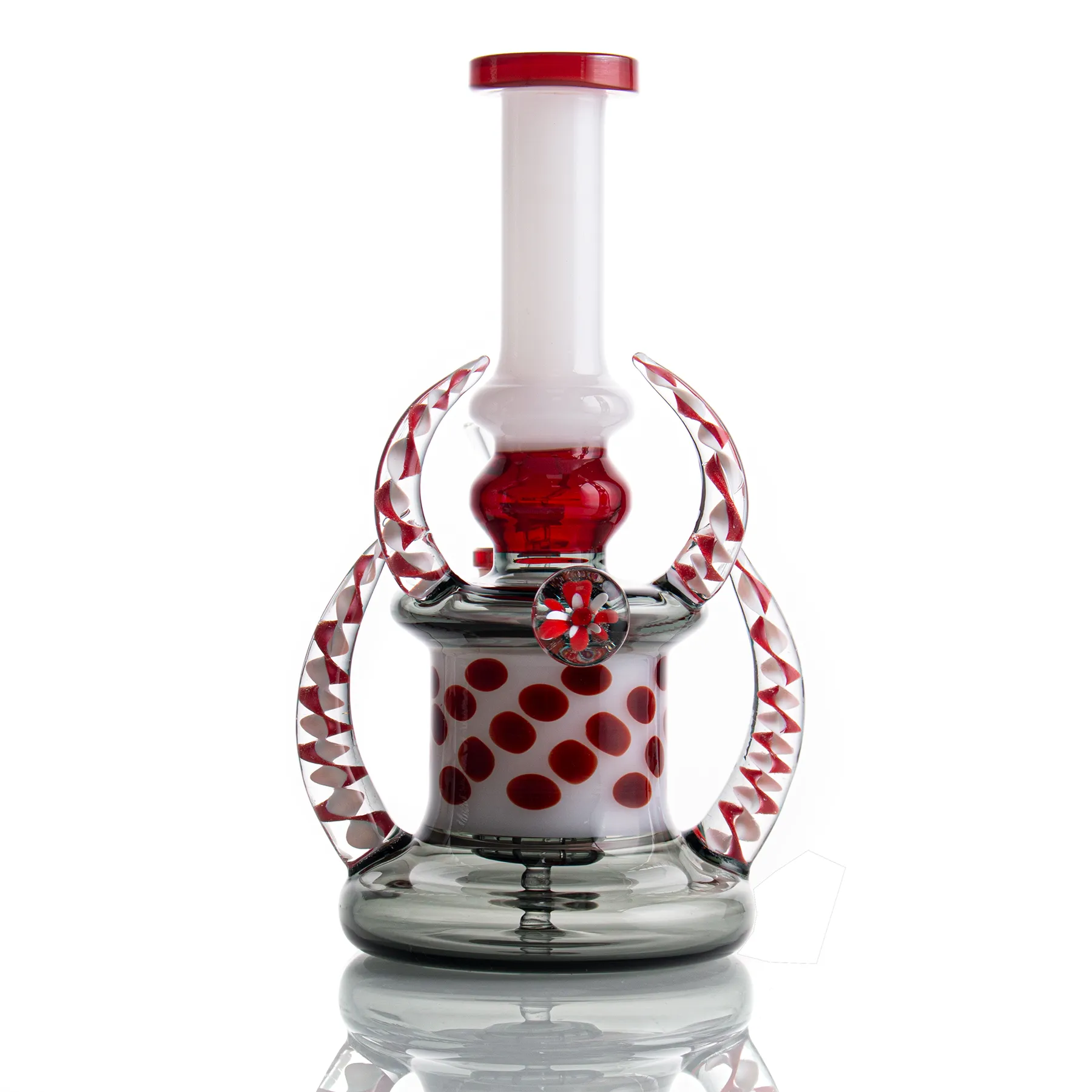 Volcanee Hookah Arte De Vidro De Alta Qualidade Pyrex Vidro Bong 14mm Feminino 7 "Tubulações De Água Oil Dab Rigs