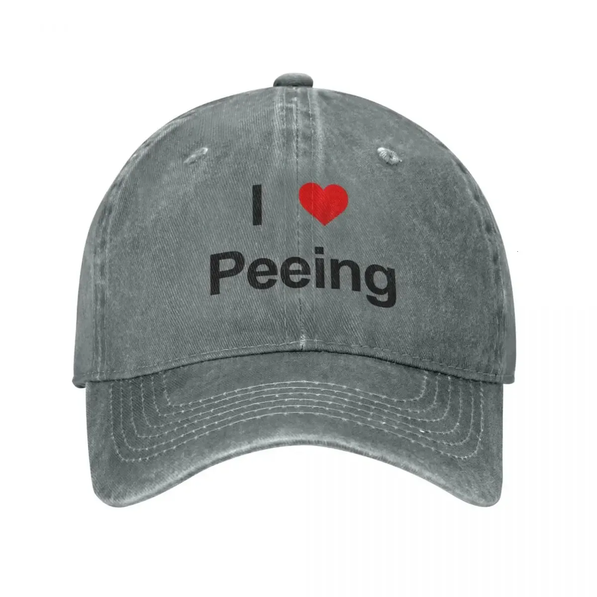 Casquettes de baseball I Heart Peeing Cowboy Hat Sports Caps Ladies Hat Men'S 231204