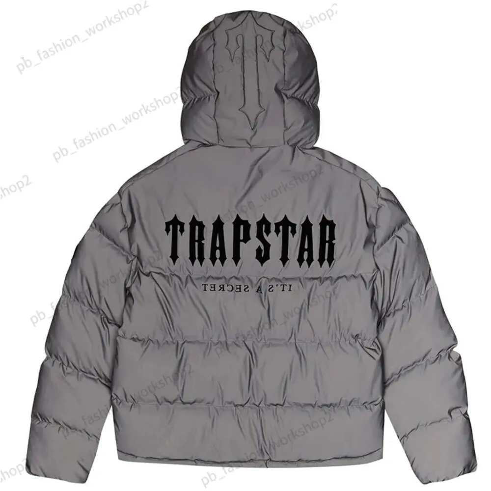 Trapstar Puffer Jacket Дизайнерская зимняя мужская женская куртка Trapstar Жилет Пуховик Модная классическая куртка Trapstars Asian 66