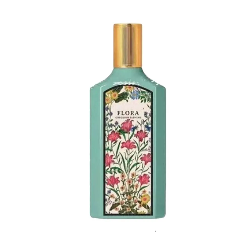 Parfums Geuren Voor Vrouwen Luxe Merk Flora Jasmine Keulen 100ml Vrouw Sexy Parfums Spray EDP Parfums Gardenia Royal Essence Parfum