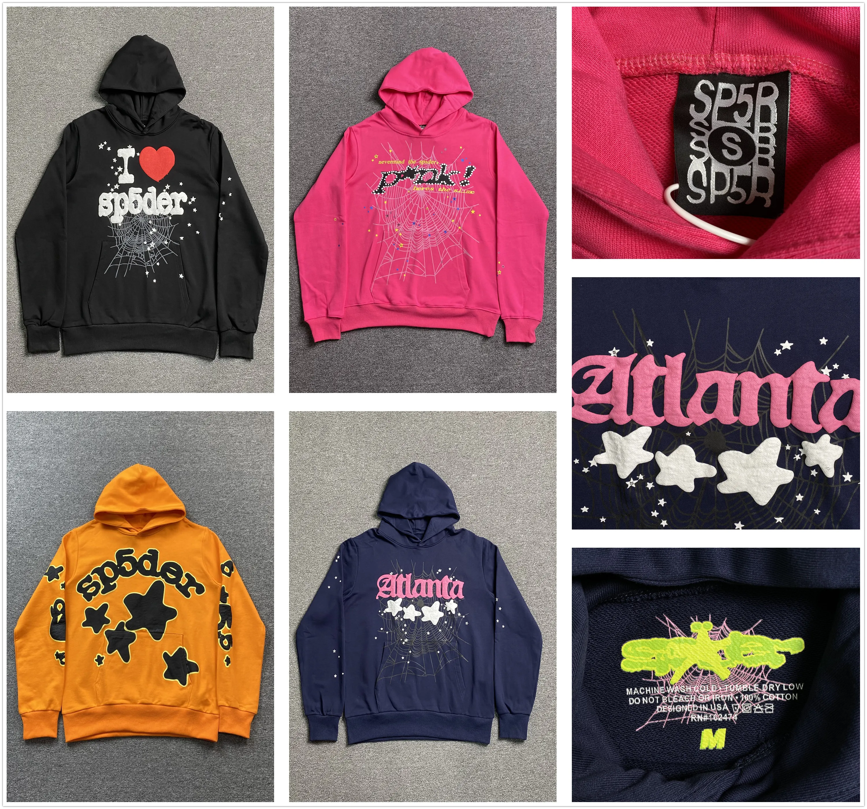 DHgate.com:Spider Hoodie Sp5der Pink Hoodies Tracksuit DHgate.com:Spider Hoodie Sp5der Pink Hoodies Tracksuit