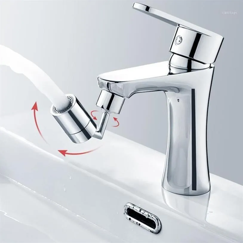 Bathroom Sink Faucets Tap Aerator 720°Rotation Faucet Adapter Universal Splash-Proof Swivel Water Saving Nozzle Kitchen323J