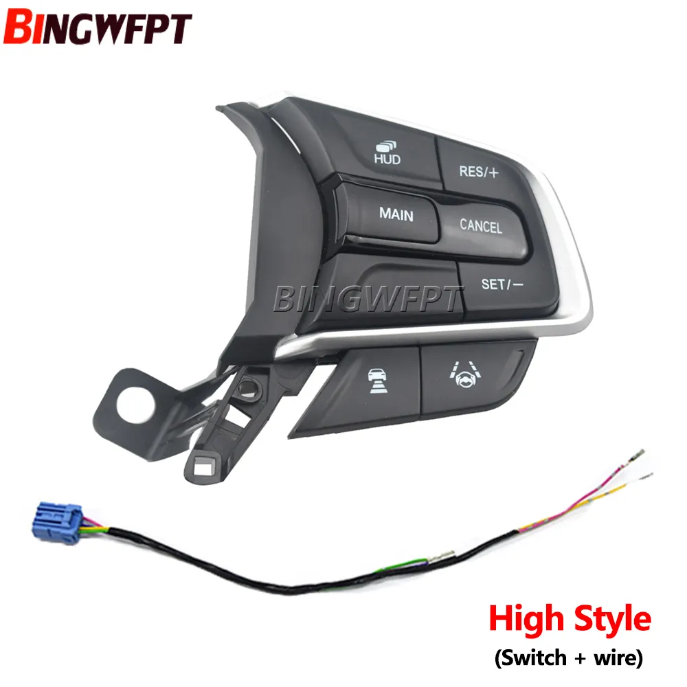 Right Cruise ControlRight Cruise Control Button + Wire For Honda Accord No.10th 2018 2019 2020 2021 2022 Steering Wheel Switches