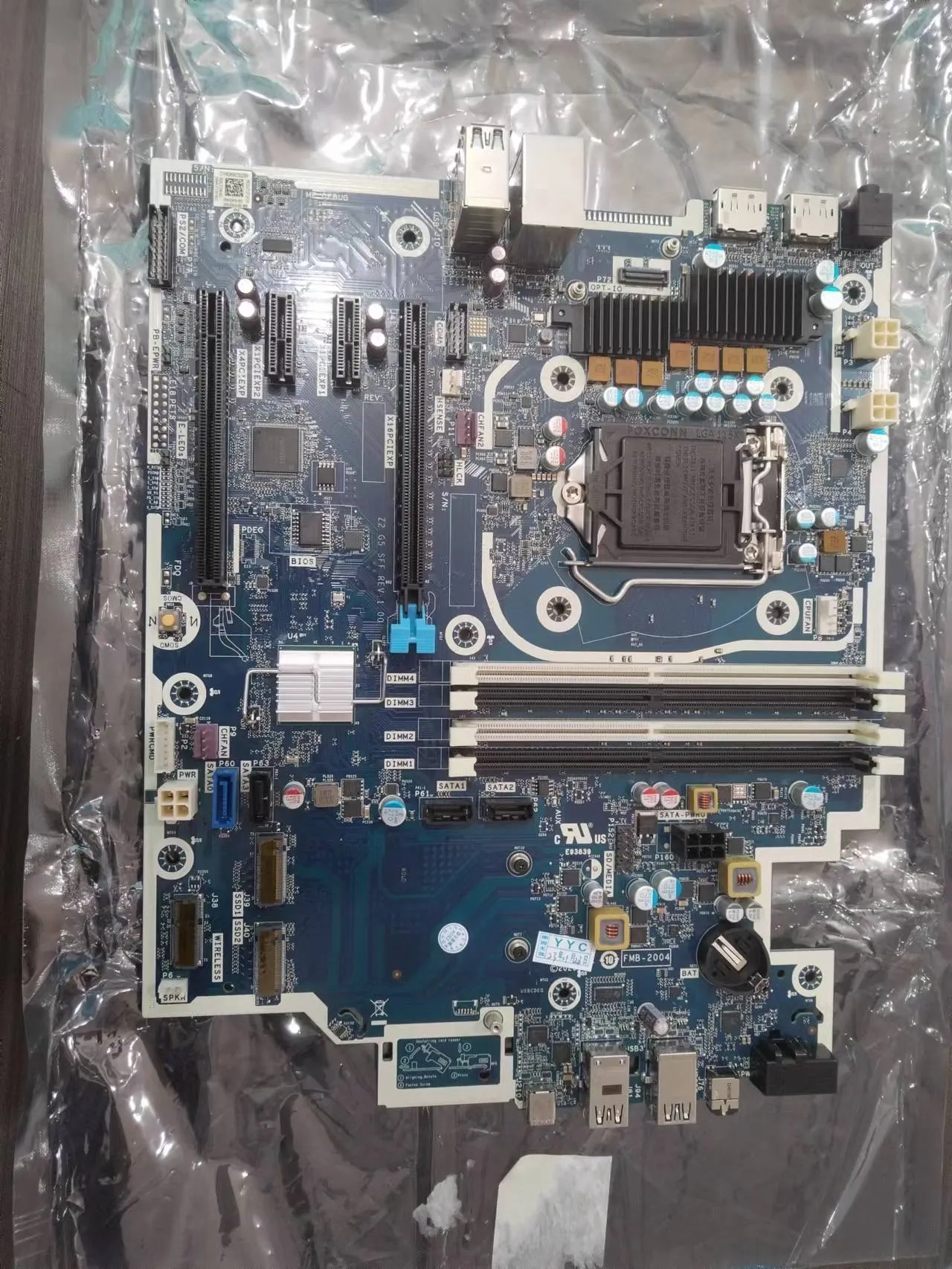 اللوحة الأم لـ HP Z2 G5 SFF Workstation L93416-601 L93416-001 L77194-001 L77192-001