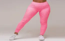 Sexy Women legging Textured Booty Yoga Pants High Waist Bubble Bottoms Tight Ruched Workout Butt Lifting Pant Tummy Control Push U6334526