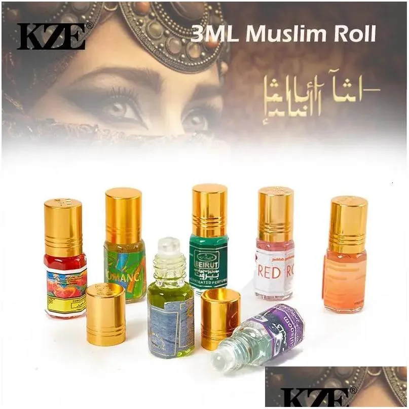 Solidne perfumy na l bułkę muzułmańską na olejku eterycznym nuty kwiatowe trwałe zapach kobiety mężczyźni alkohol pers