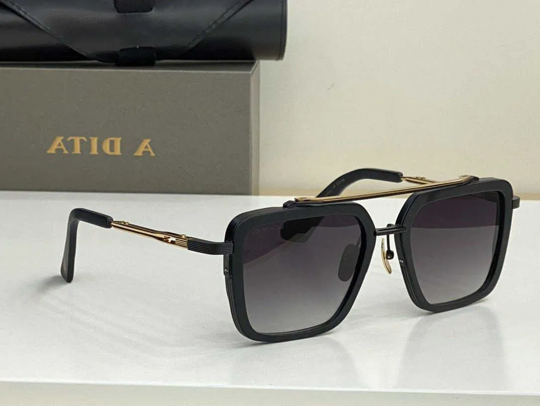 A DITA MACH SEVEN Classique rétro hommes lunettes de soleil design de mode femmes lunettes de luxe marque designer lunettes de qualité supérieure Simple business GWZV