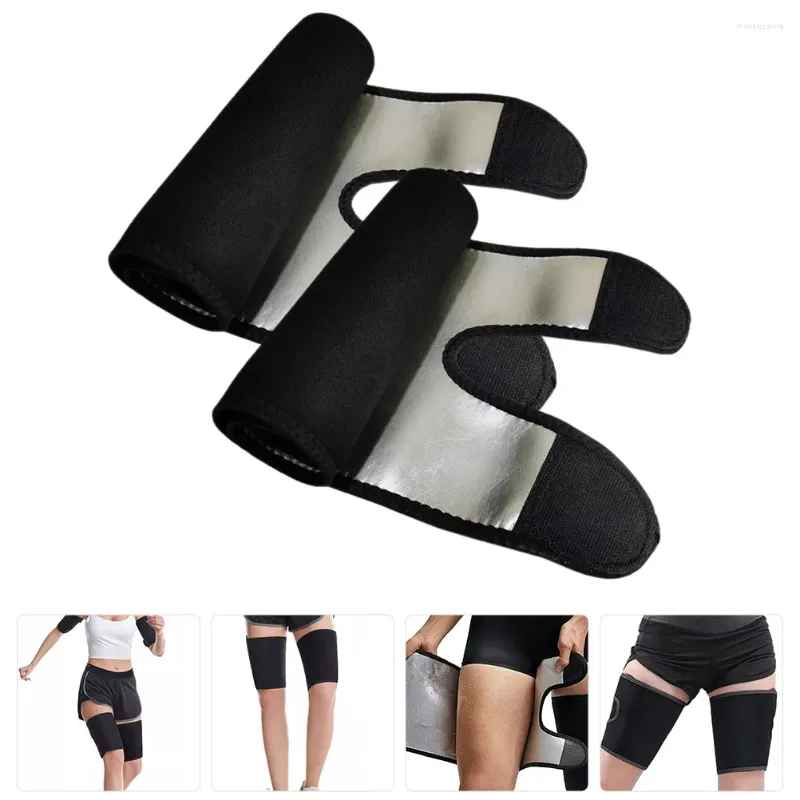 Taille soutien Fitness Leggings transpiration cuisse bandes outil Yoga lâche graisse manches néoprène femmes Miss