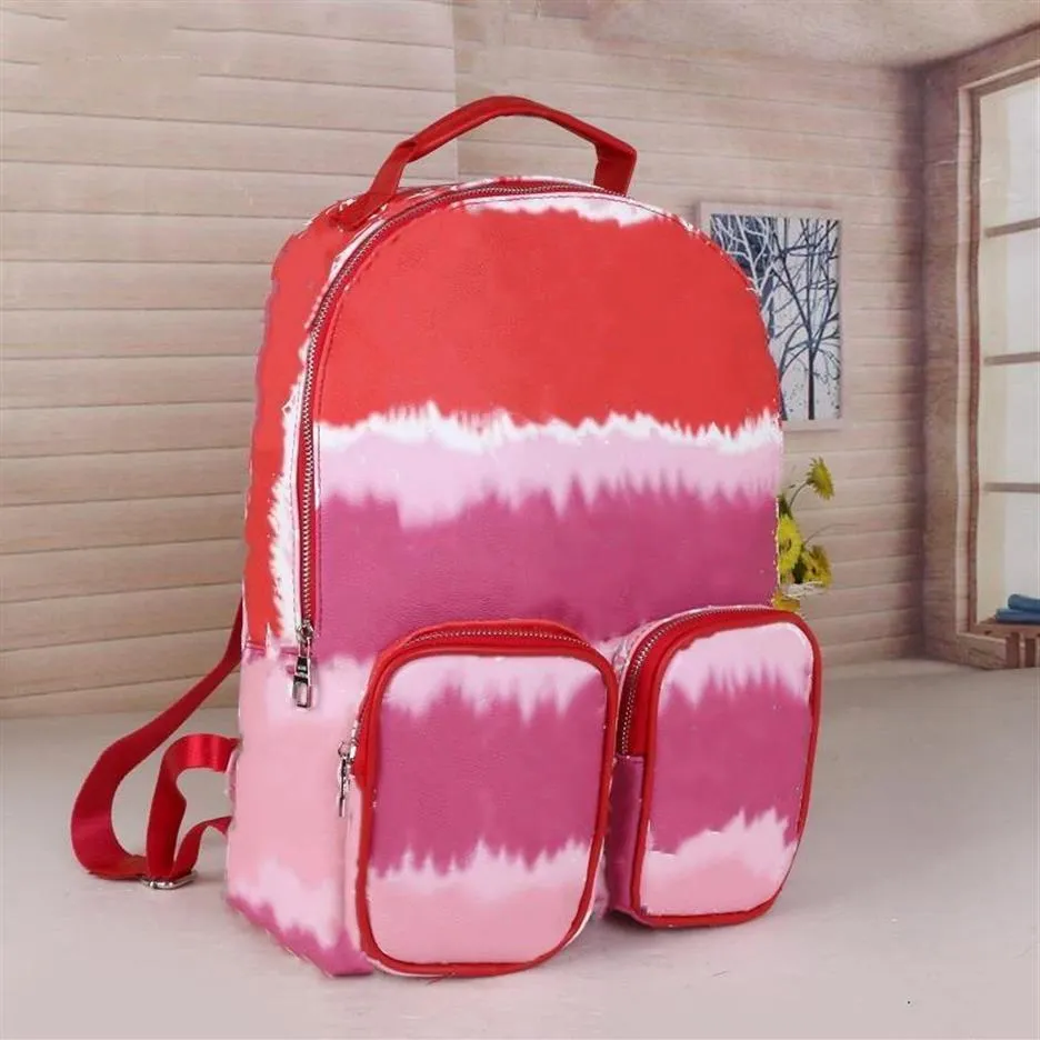 2022 Hohe Qualität Mode Pu-leder PALM Mini größe Frauen Tasche Kinder Schultaschen Rucksack Quellen Dame Reise Rucksäcke knapsack298K