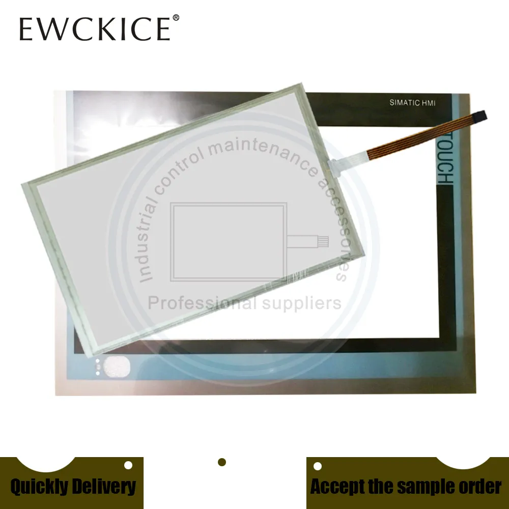 IPC277D 15Inch Replacement Parts 6AV7881-4AE00-2DA0 6AV7881-4AE00-2BA0 HMI Industrial TouchScreen AND Front label Film