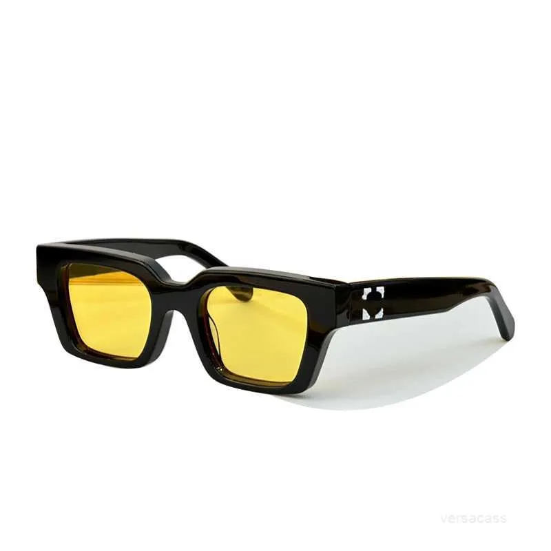 Off New Mens Designer Lunettes de soleil Offs White Fashion Luxury et Womens Protection Top avec boîte d'origine0LL5