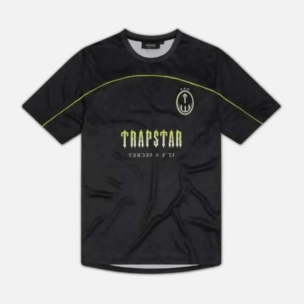 Moda Sportswear Camisetas Masculinas Trapstar Malha Camisa de Futebol Masculina Camiseta 6888sss