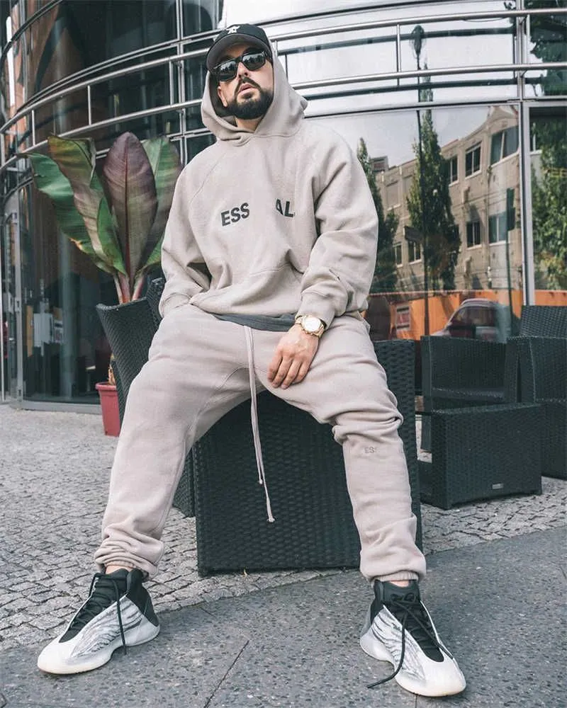 Essentials Clothing Set For Men And Women: Designer Zip Up