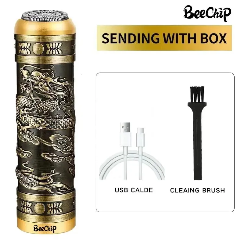 DHgate.com:Dragon Head Electric Razor for Men: Portable USB Charging ...