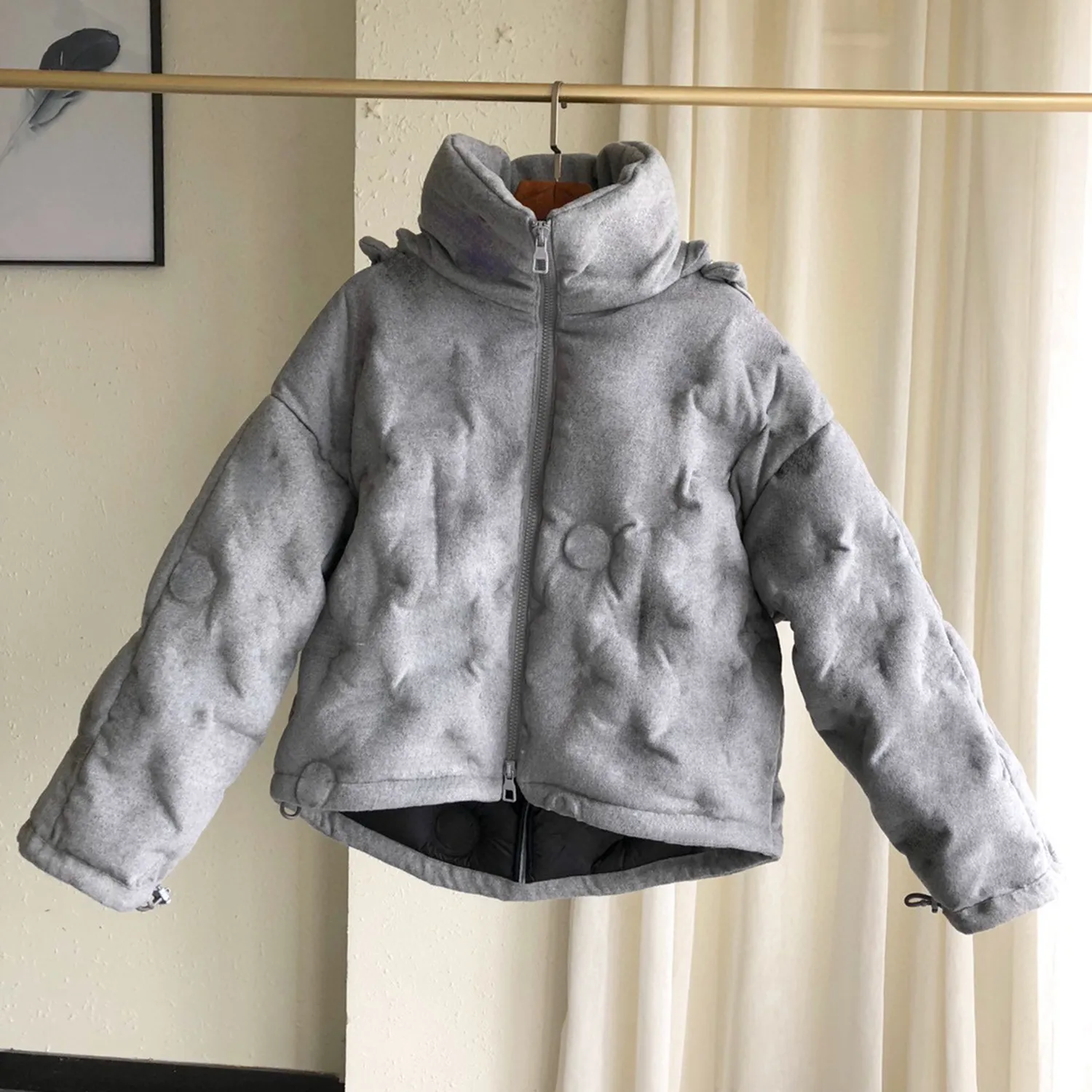 Packable windproof & water resistant goose down sweater hooded jacket deals