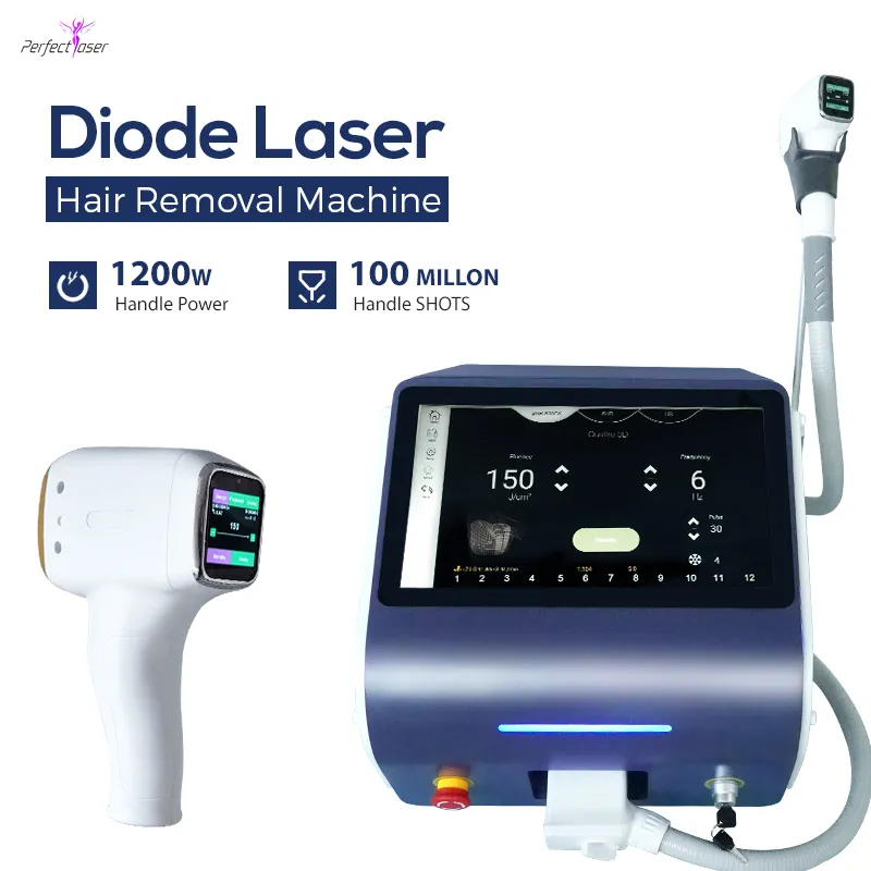 Épilateur Laser à Diode pour femmes, refroidissement rapide, 808nm, réduction des cheveux, rajeunissement de la peau, Spa, 3 longueurs d'onde, nouveauté 2023