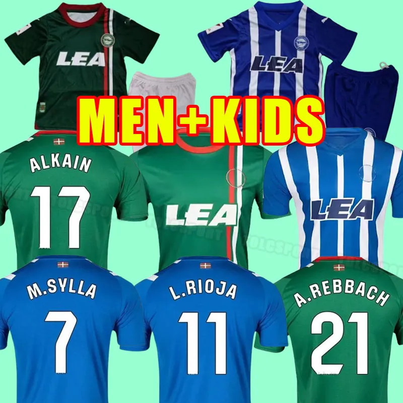 23 24 Deportivo Alaves Jerseys de fútbol 2023 2024 Hogar y lejos Tercer Jersey Centenary Camiseta de Futbol Pere Pons Lucas Joselu LAGUARDIA Camisas de fútbol Hombres niños