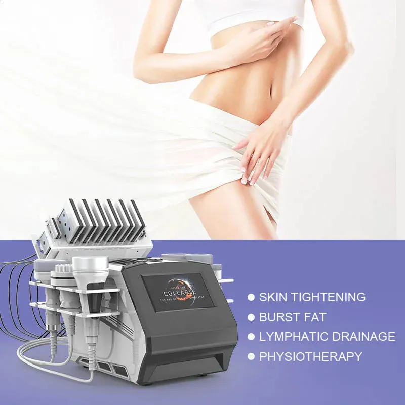 Hot Items!80k RF Cavitation Slimming Machine Lipo Laser Treatment Weight Loss Beauty Equipment
