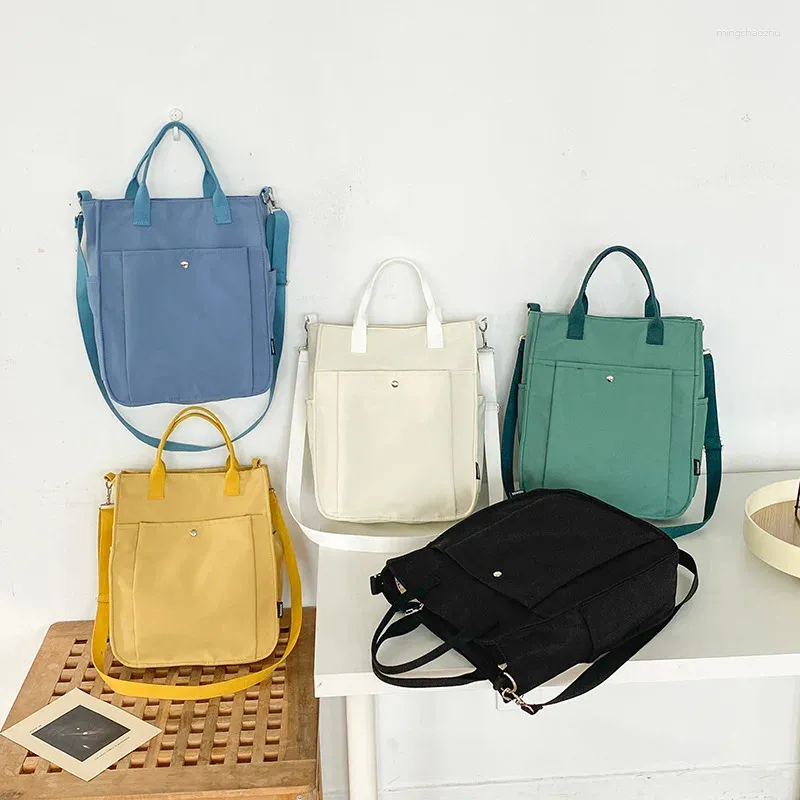 Akşam çantaları minimalist su geçirmez çanta kadın tote büyük kapasiteli tek omuz crossbody