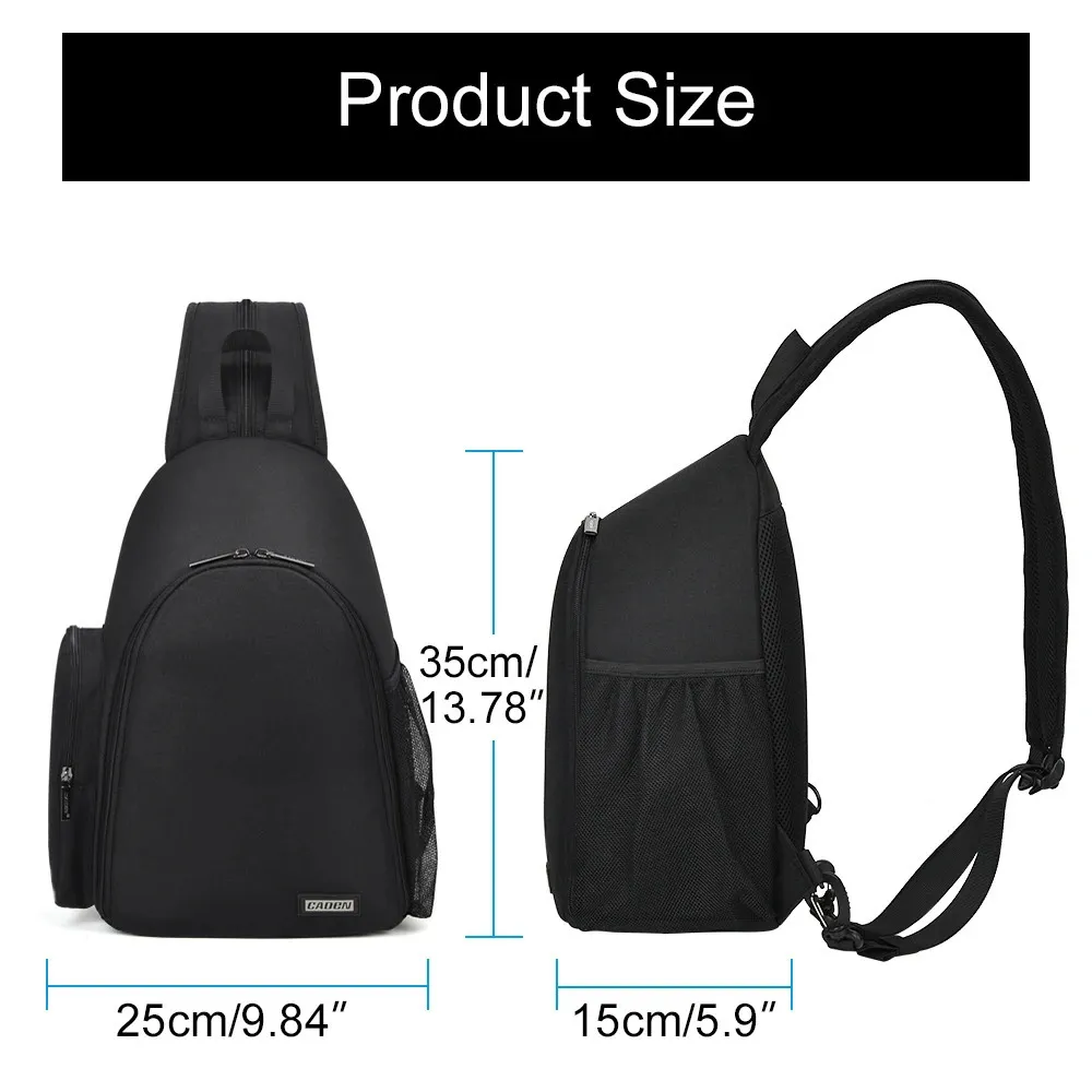 Kamera Bag Zubehor Caden DSLR Kamera Rucksack Fur POFORY Equipment Schockdes Wasserresistenter Umhangetasche Fur Outdoor Reise 231204 Von 20 03 DHgate