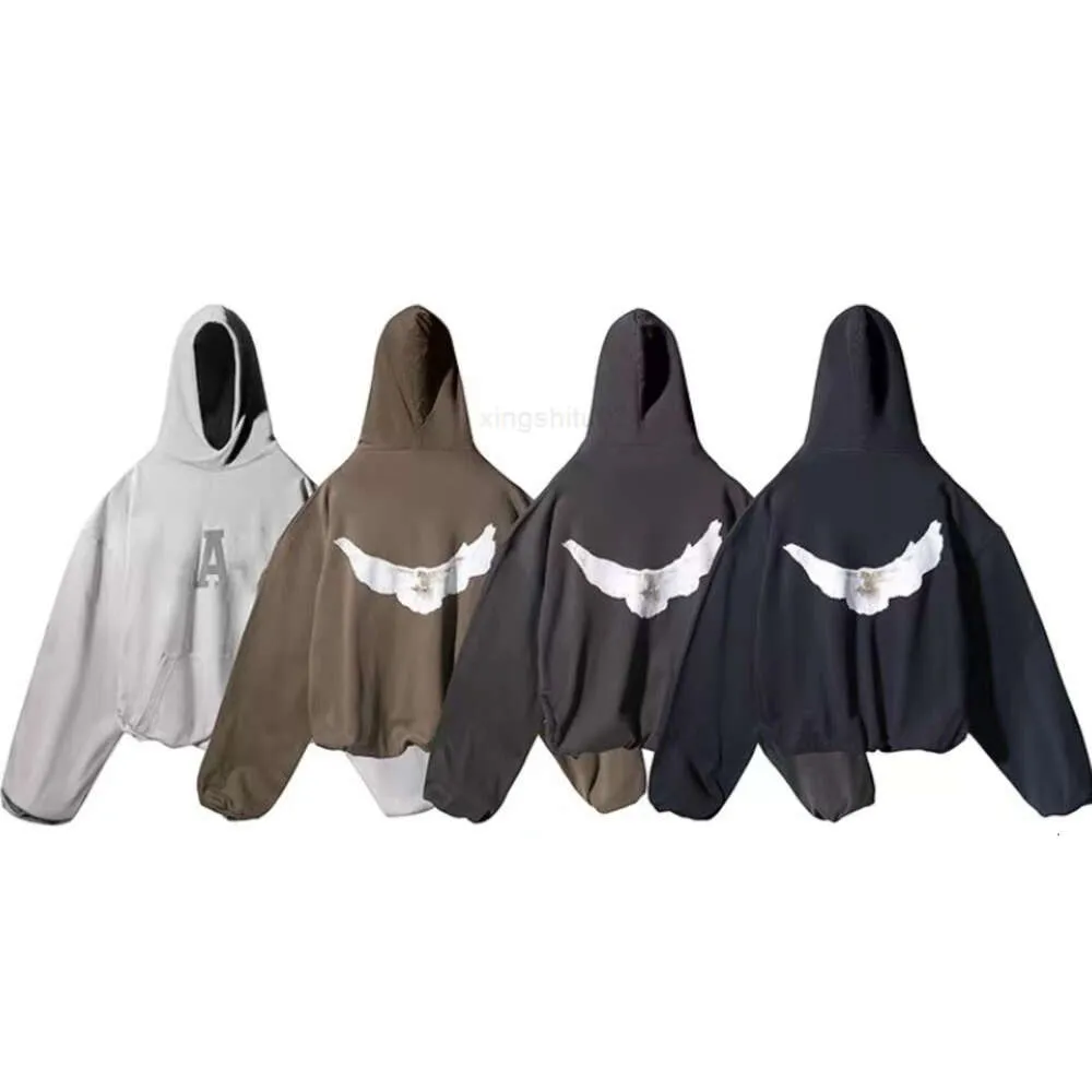 Мужские толстовки с капюшоном Dove Hoodie Ky Tripartite Joint Роскошный дизайнер Повседневная мужская модная одежда с длинным рукавом Уличная одежда Ins Горячие оптовые продажи до 2xl