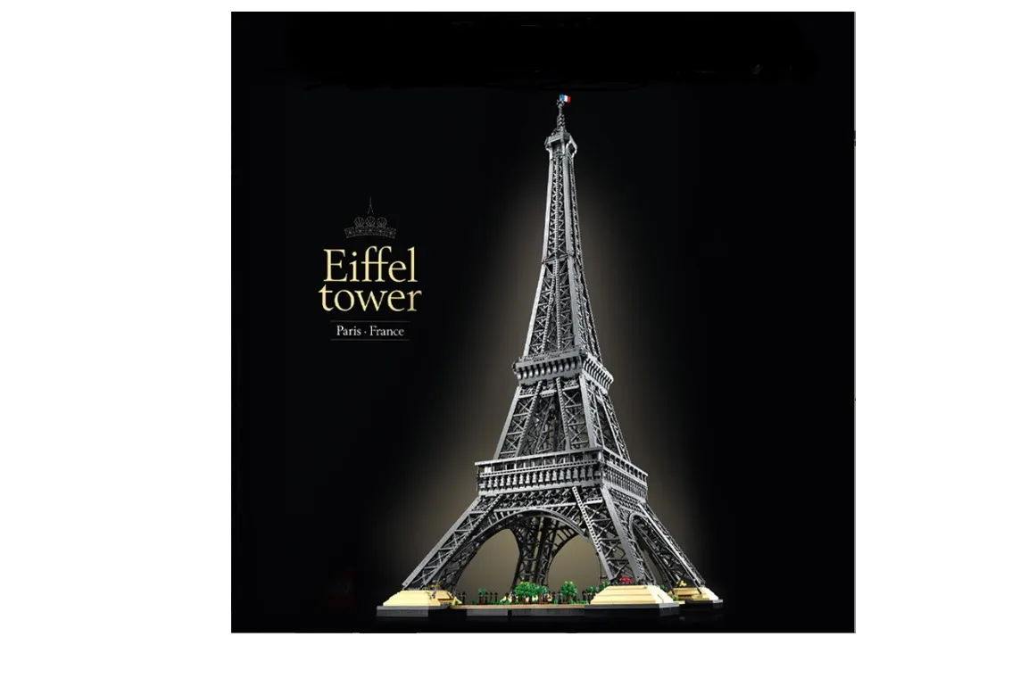 High Difficulty Eiffel Tower Architecture Building Blocks Model Adult Assembly Model From Paris France 10307 From Cocoerer 144.72 DHgate.Com