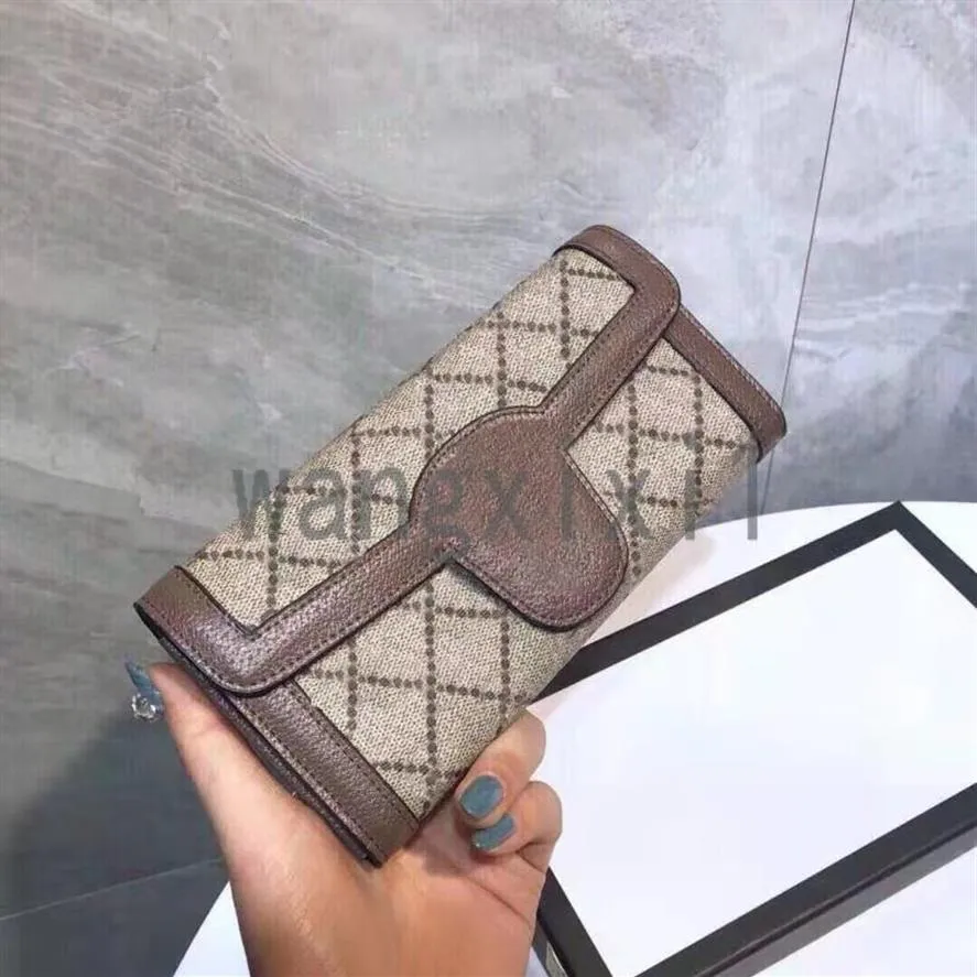 wallet Women's Wallet Zipper Bag Female Designer Wallet Purse Fashion Card Holder Pocket Long Women Bag with Box188S