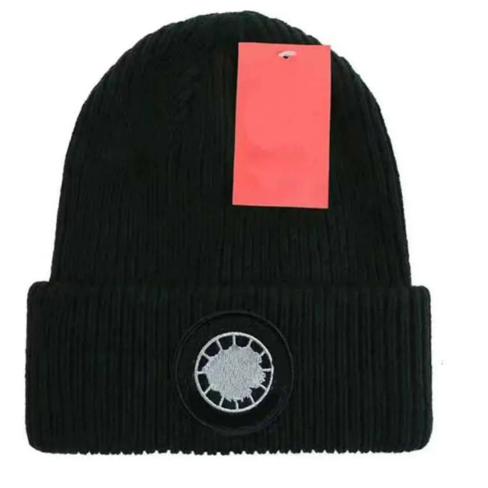 2023 Beanie/Skull Caps Designer cappelli lavorati a maglia nel popolare cappello invernale canadese Classic Lettera oca Stampa Knit di alta qualità unisex