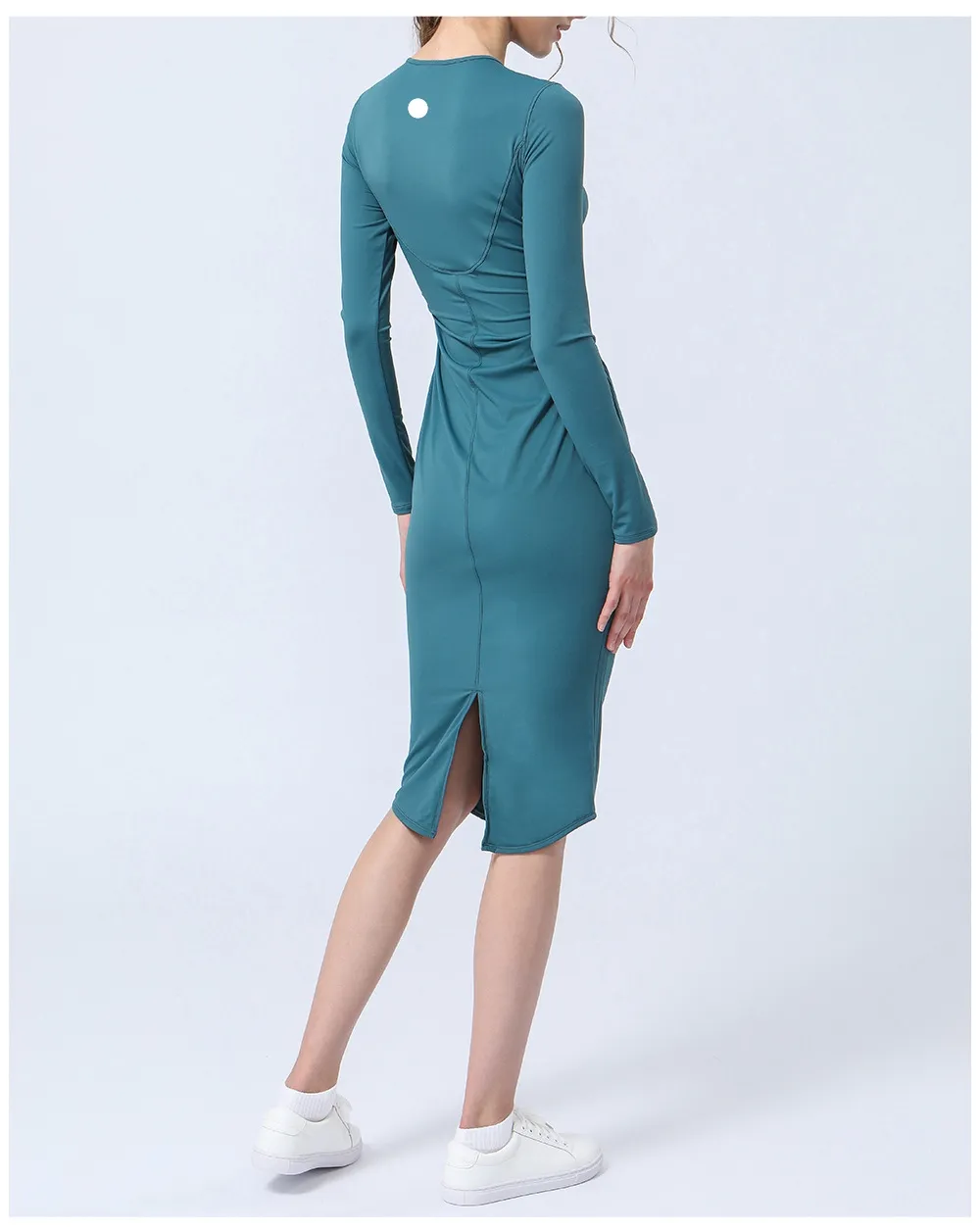 LU-1782 Stylish slim-fit Long dress Trend women