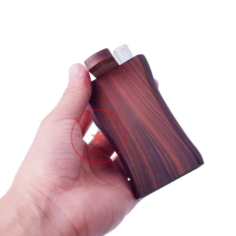 Latest Colorful Smoking Dugout Preroll Cigarette Storage Box Portable Dry Herb Tobacco Housing Holder Stash Case Glass Catcher Taster Bat One Hitter Pipes