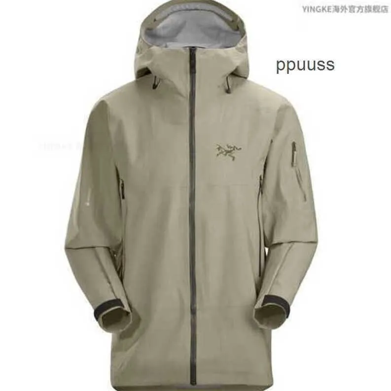 Sudadera con capucha para hombre Arcter Chaquetas de diseño Beta Deportes de invierno Abrigo de carga Gtx Cáscara dura Viento A prueba de nieve Rhapsodyo WN-GR56