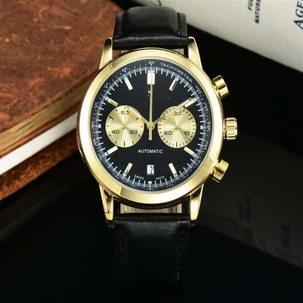 orologio da uomo di design Hamilton cronografo orologi tutti i quadranti reloj orologio da uomo al quarzo di alta qualità uhren cinturino in acciaio inossidabile data montre hamilton X4EG