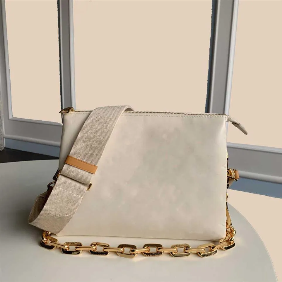 حقيبة كتف Coussin MM مصمم الكتف الأصلي حقائب نساء جلدية 5A سلسلة Crossbody M57783307F