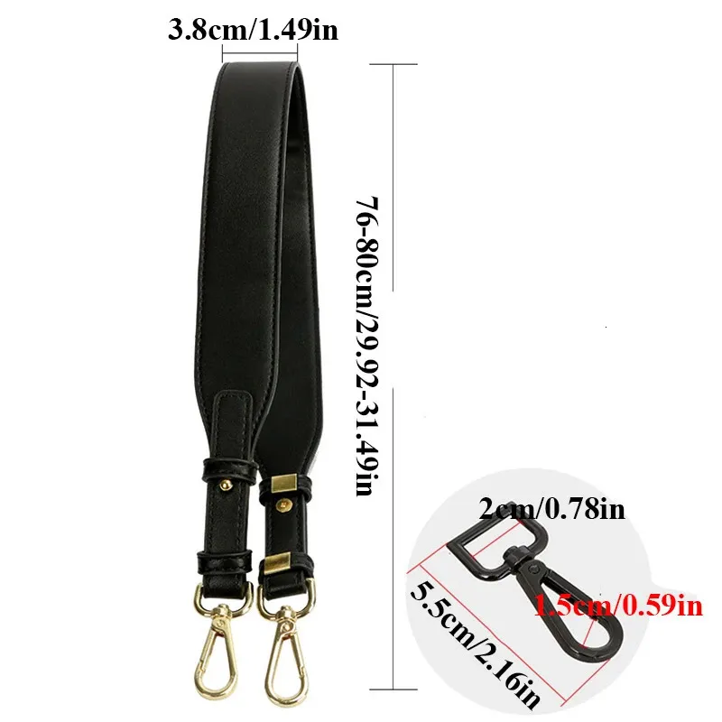 Replacement Genuine Leather Bag Shoulder Strap DIY Cross Body Adjustable  130cm