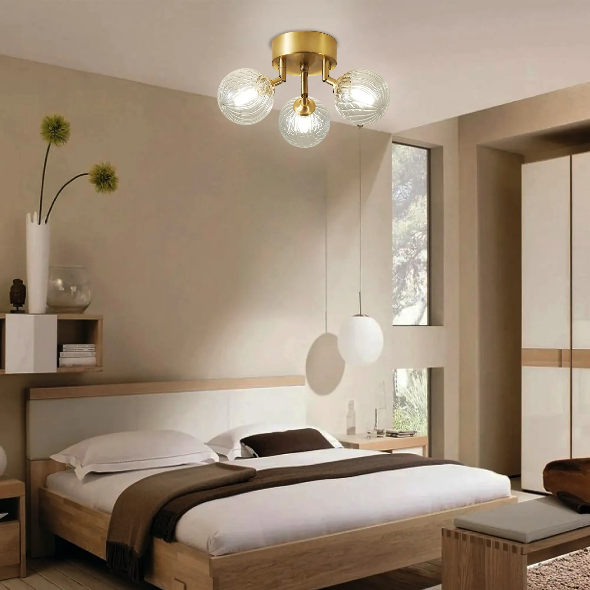 Acquista Camera da letto Lampadario da comodino Luce di cristallo Sala da pranzo Soggiorno Bar Lampadario piccolo post-moderno nordico Luce moderna in Italia a partire da 53