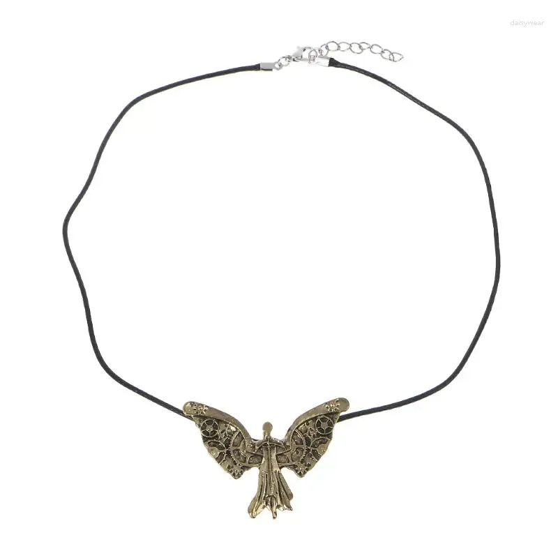 Pendant Necklaces The Mortal Instruments City Of Bones Tessa's Clockwork Angel Necklace