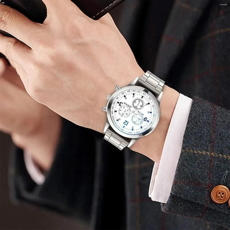 손목 시계 남자 시계 2023 디자인 자동 기계식 석영 시계 스테인레스 스틸 reloj hombre 비즈니스 스타일
