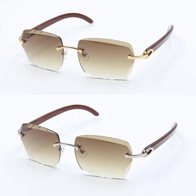 Rectangle Rimless Sunglasses Women White Frame Clear Lenses Stylish UV Protectio Amazon.com: MUTYNE Rimless Pearl Crystal Diamond Sunglasses  main image 3