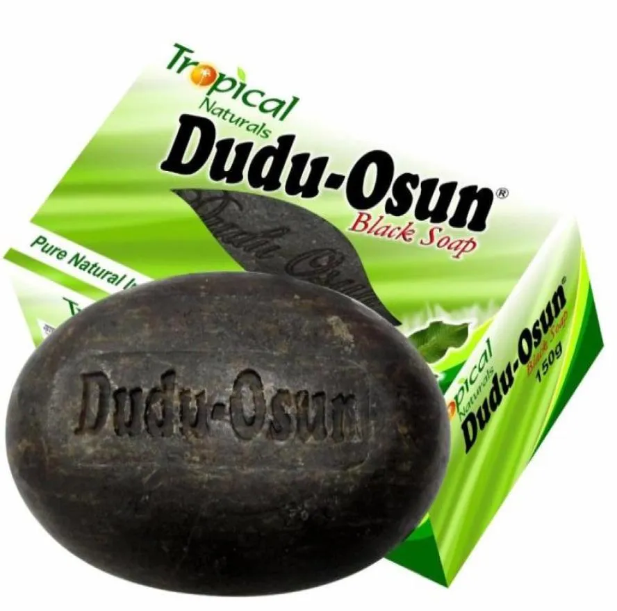 150G Tropical Dudu Osun African Naturalne czarne mydło z naturalnym składnikiem2489305